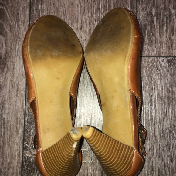 Thom Mcan Peep Toe Heels- Size 8M - Picture 5 of 12